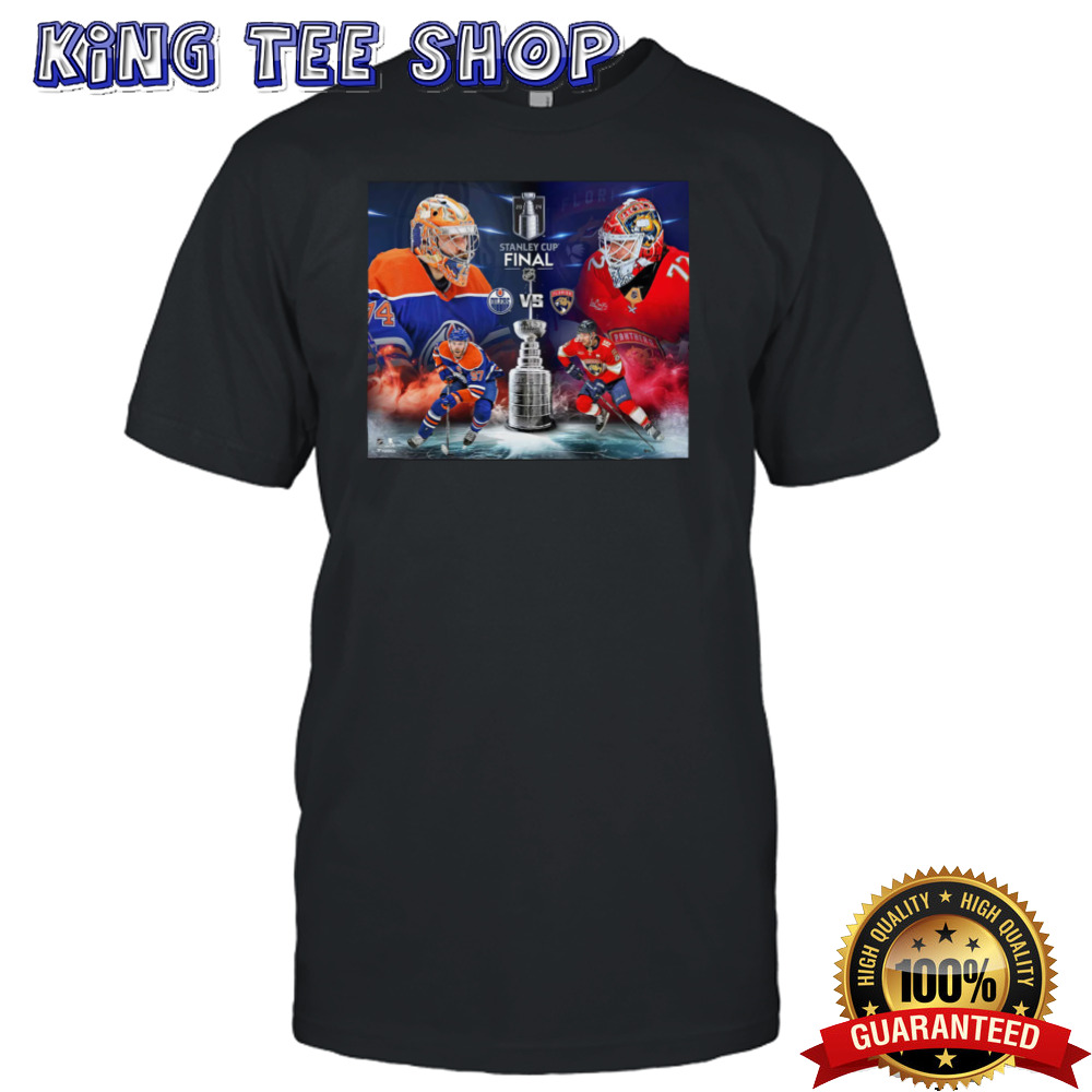 Edmonton Oilers vs. Florida Panthers 2024 NHL Stanley Cup Final Matchup shirt