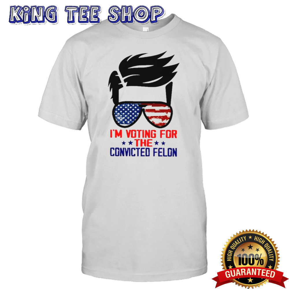 I’m Supporting The Convicted Felon 2024 Retro Shirt