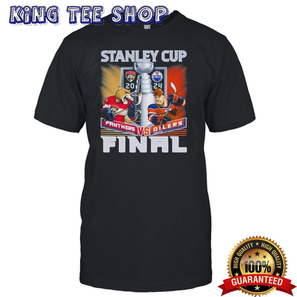 Mascots Edmonton Oilers Vs Florida Panthers 2024 Stanley Cup Final Shirt