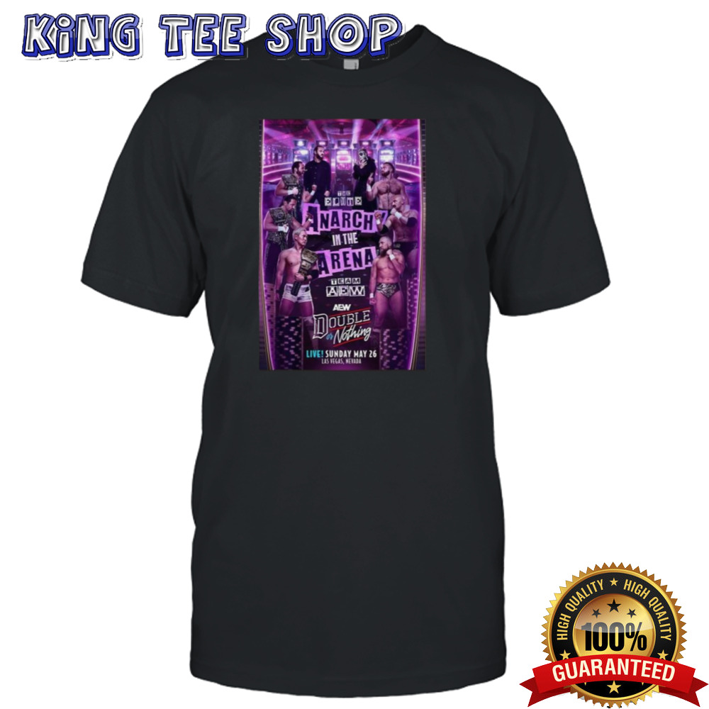 Matchup Monday – Anarchy In The Arena Team Elite Vs Team Aew – Aew Double Or Nothing Variant T-shirt