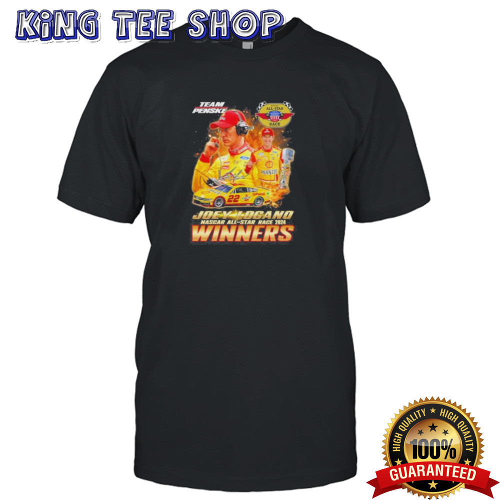 Team Penske Joey Logano Nascar All-Star Race 2024 Winners Shirt