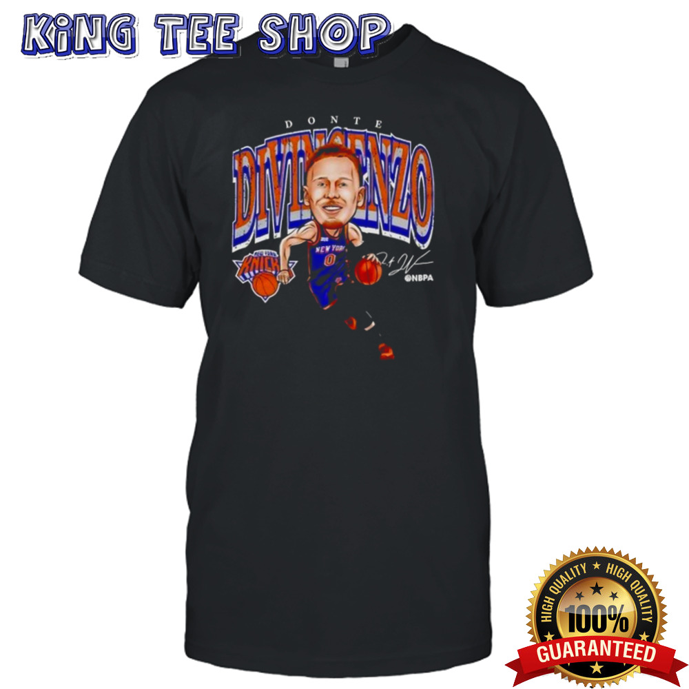 Donte Divincenzo New York Knicks Cartoon shirt