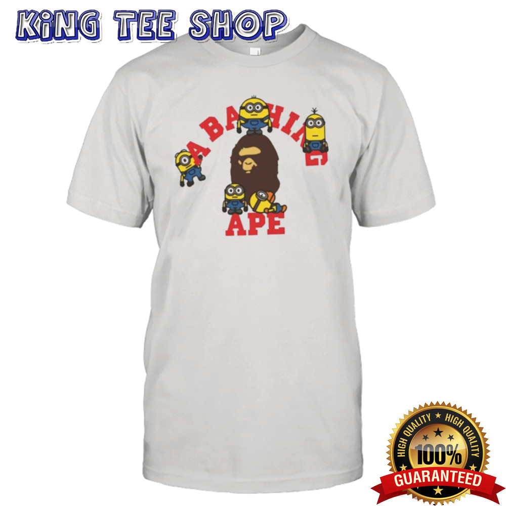 Sapnapvids Minion A Bathing Ape Shirt