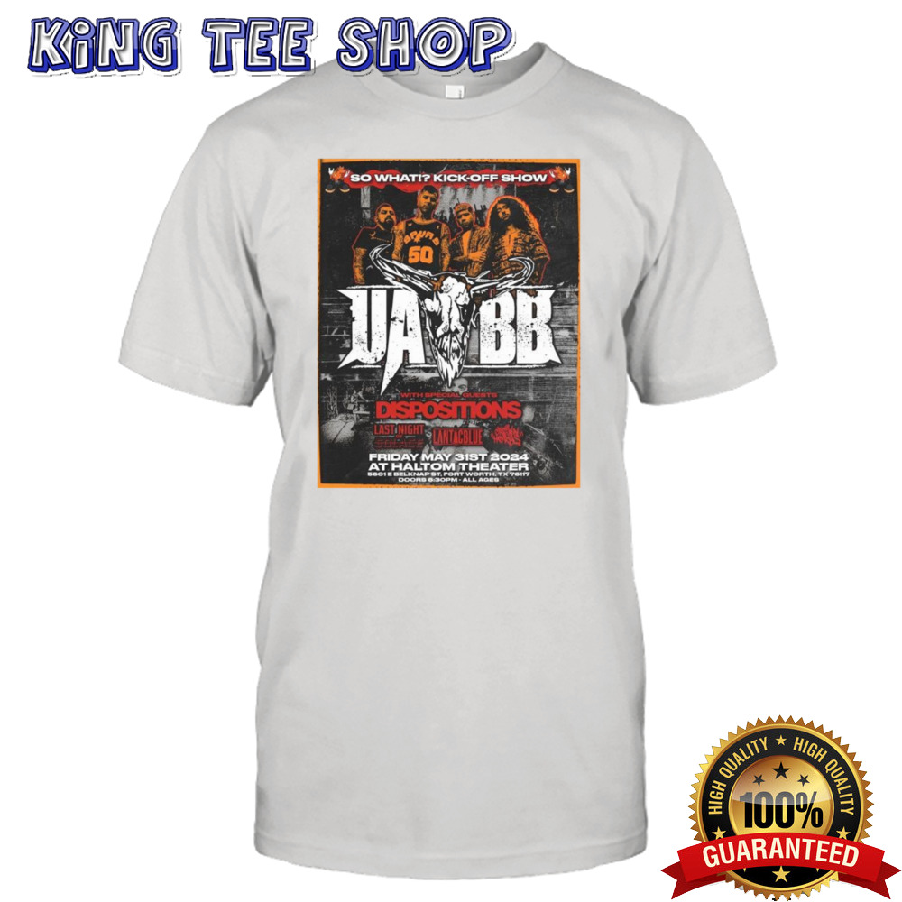 Upon A Burning Body Get Ready So What Festival Texas Style Friday May 31st shirt