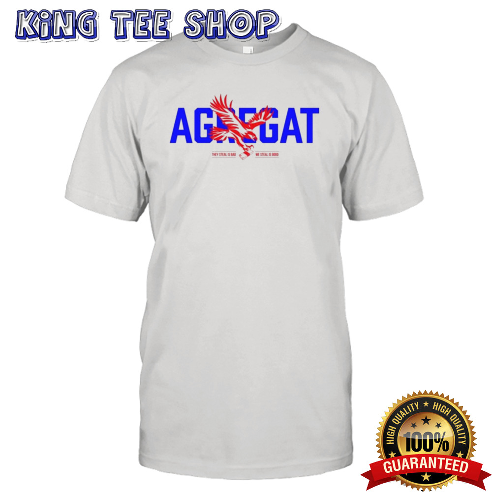 Agregat The Steal Is Bad We Steal Is Good Shirt