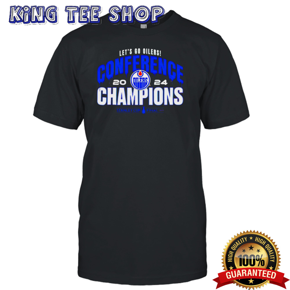 Edmonton Oilers let’s go Oilers 2024 Western Conference Champions shirt