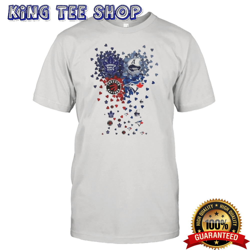 Heart Toronto Sports Teams Logo Shirt