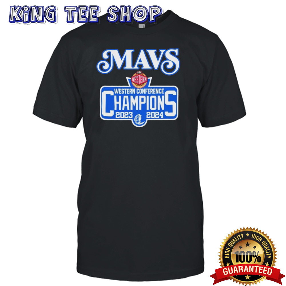Mavs Western Conference champions 2023 2024 shirt