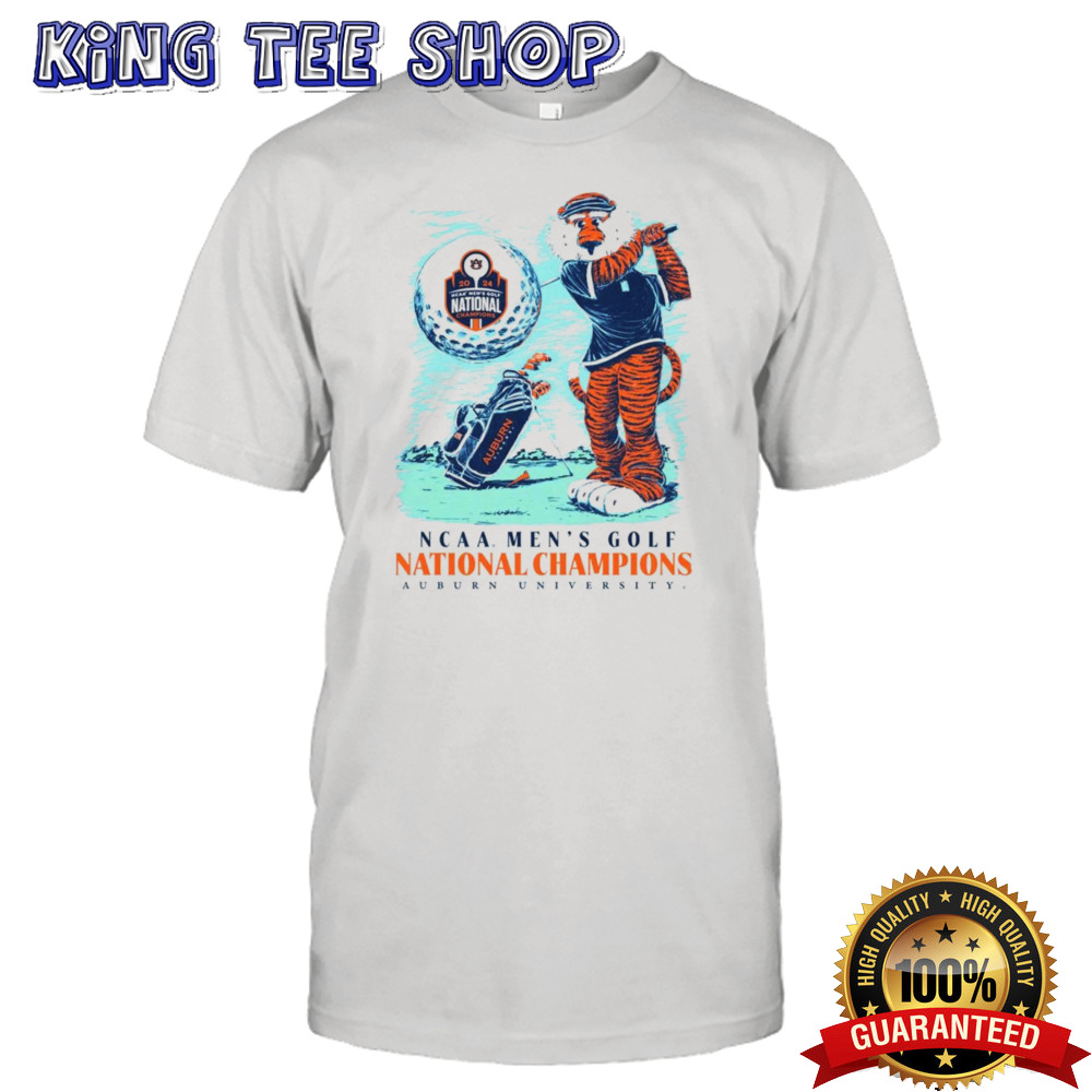 Auburn University Men’s Golf National Champions 2024 shirt