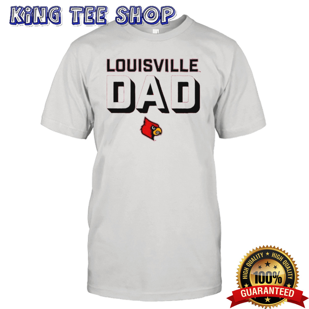 Louisville Cardinals Logo Louisville Dad T-Shirt