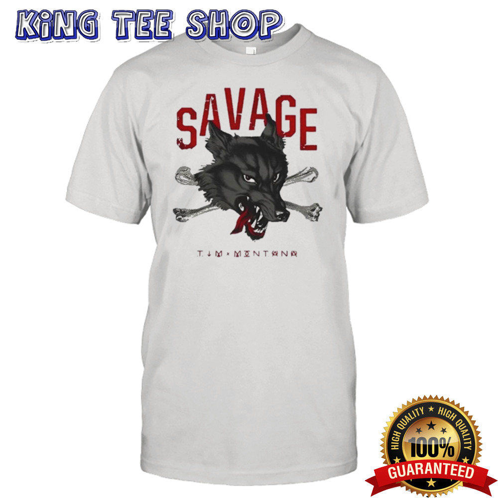 Tim Montana Savage Wolf Shirt