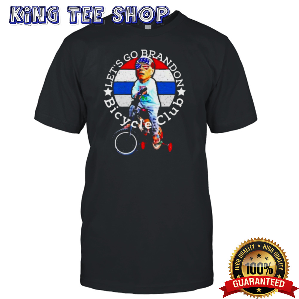 Biden Bicycle Crash Bike Wreck Ridin With Biden Trump Shirt