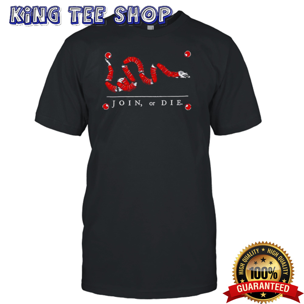 Join or die snake shirt