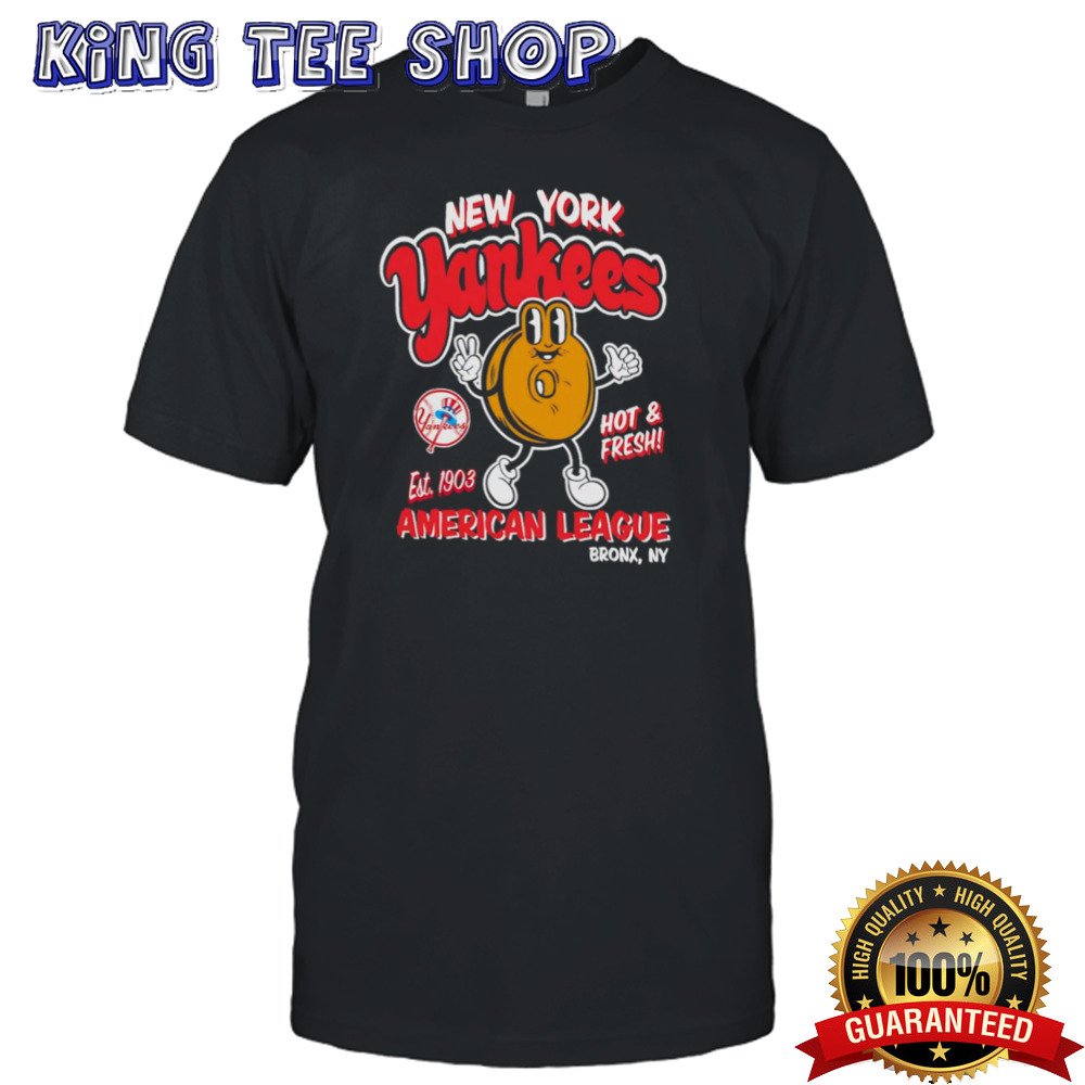 New York Yankees Donut Hot and Fresh American League shirt