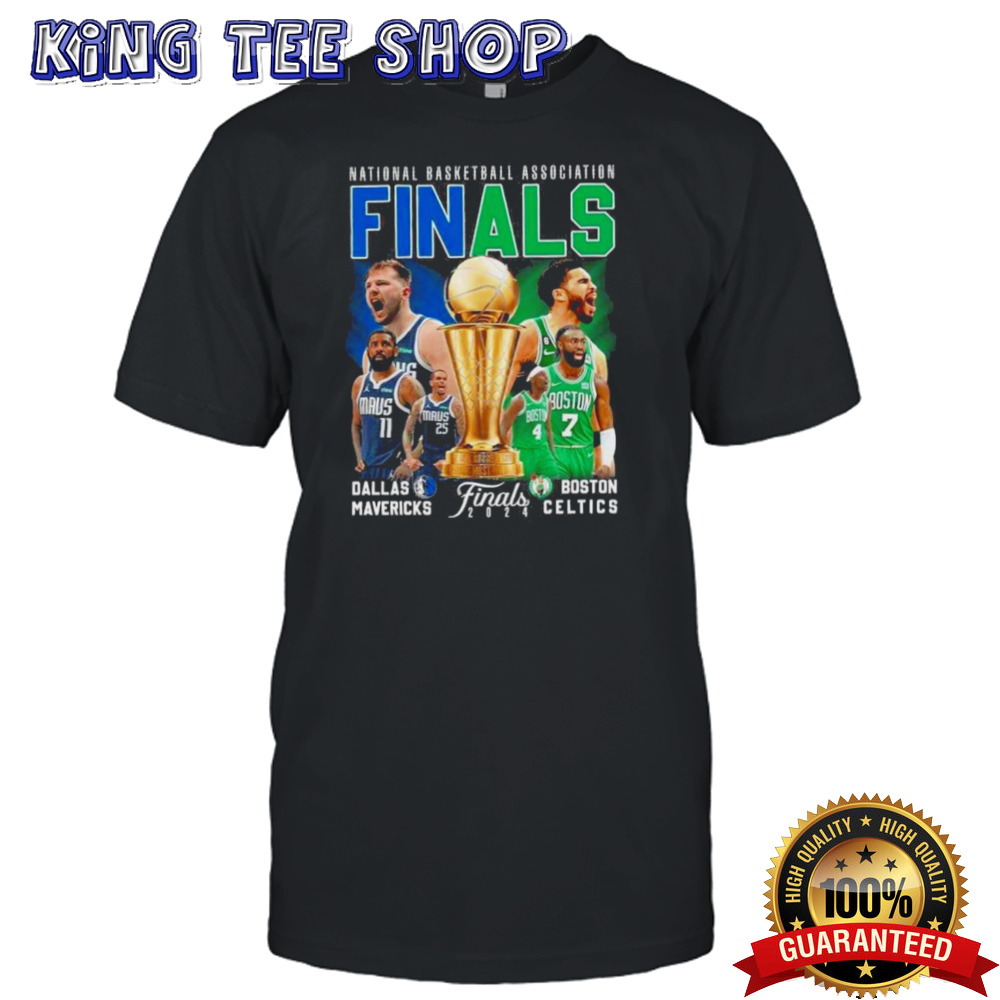 Trophy Dallas Mavericks And Boston Celtics 2024 National Basketball Association Finals shirt