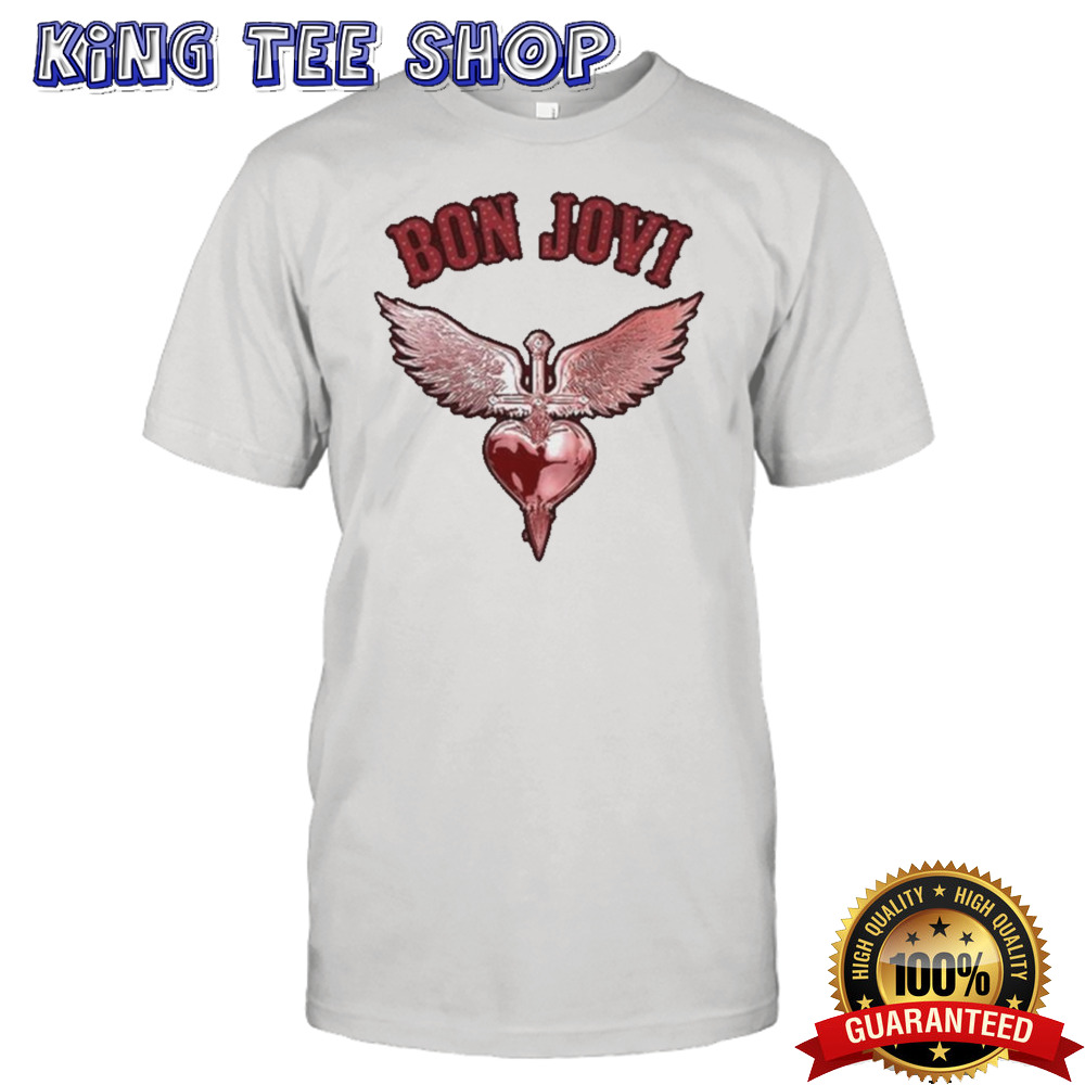 Bon Jovi Forever Red H&D Shirt