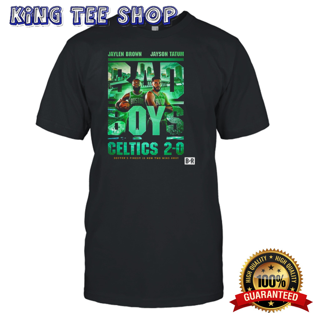 Boston Celtics Are 2 Wins Away From An NBA Finals 2024 Title Jaylen Brown x Jayson Tatum But Bad Boys Movie shirt