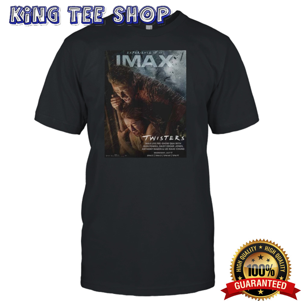 New Poster For Twisters Film In Theater On July 19th 2024 shirt