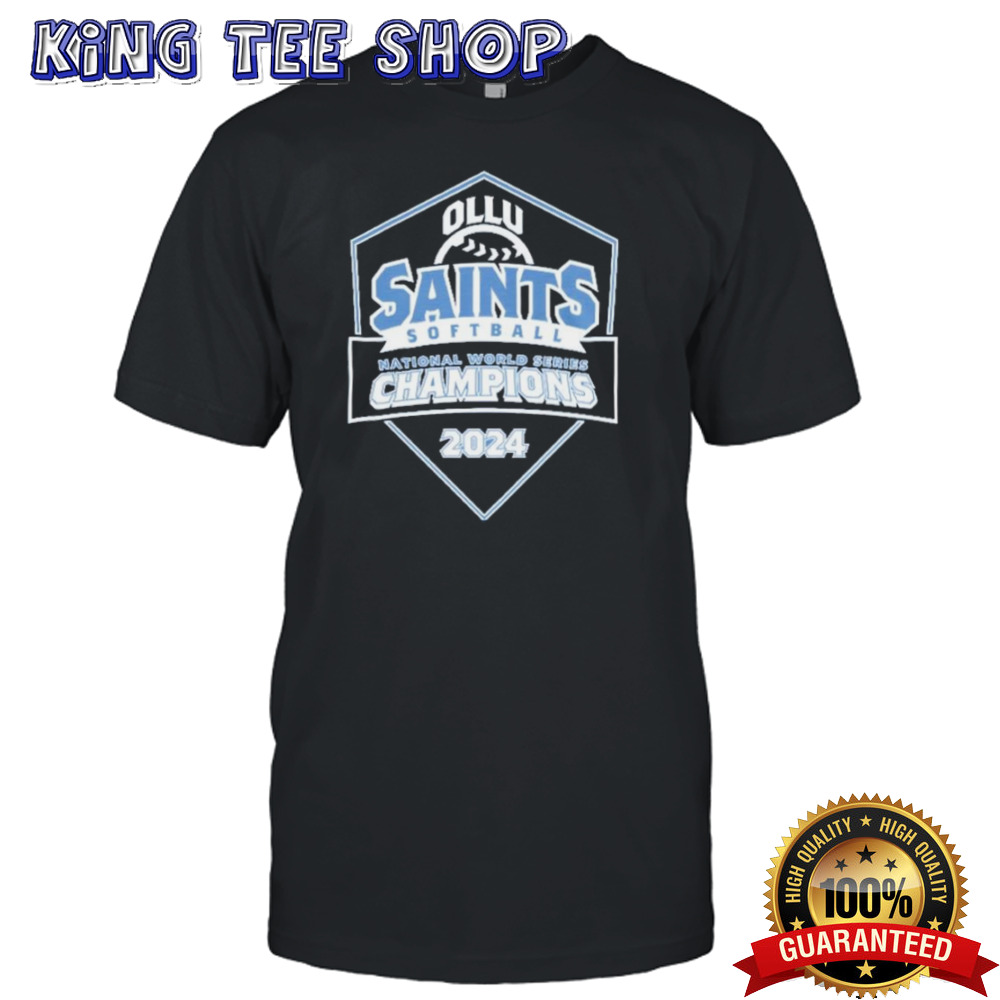 Our Lady of the Lake University Softball 2024 National World Series Champions T-shirt