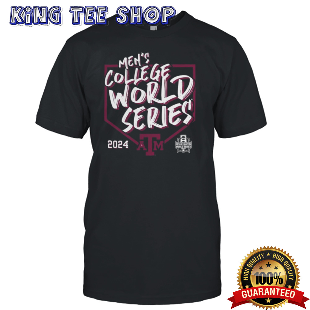 Texas A&M Aggies 2024 NCAA Men’s Baseball College World Series T-Shirt