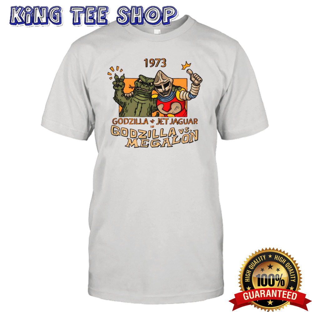 1973 Godzilla Jet Jaguar In Godzilla Vs Megalon shirt