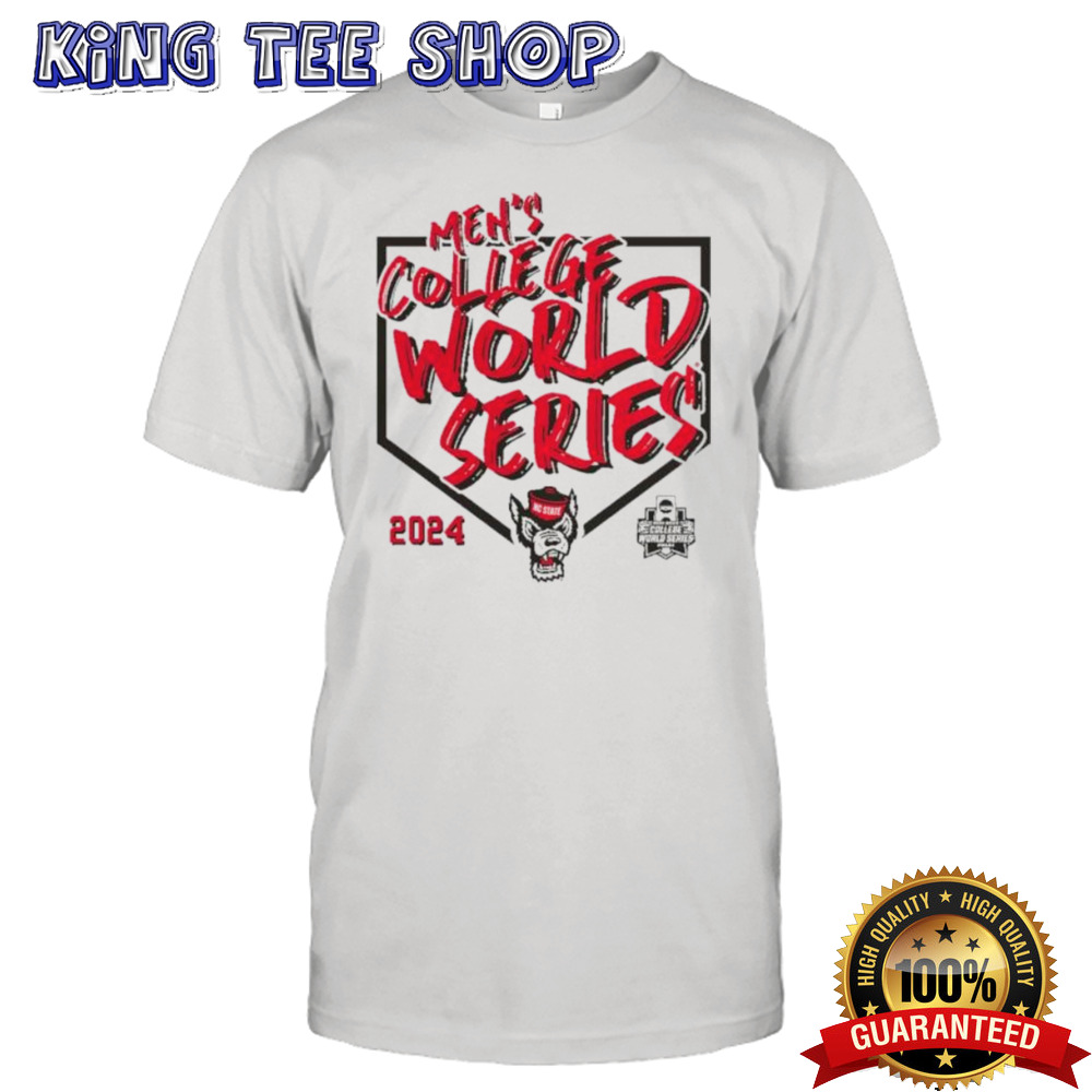 NC State Wolfpack 2024 NCAA Men’s Baseball College World Series Swing Away Shirt