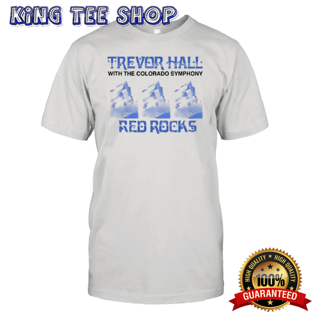 Red Rocks Set List Trevor Hall 2024 Shirt