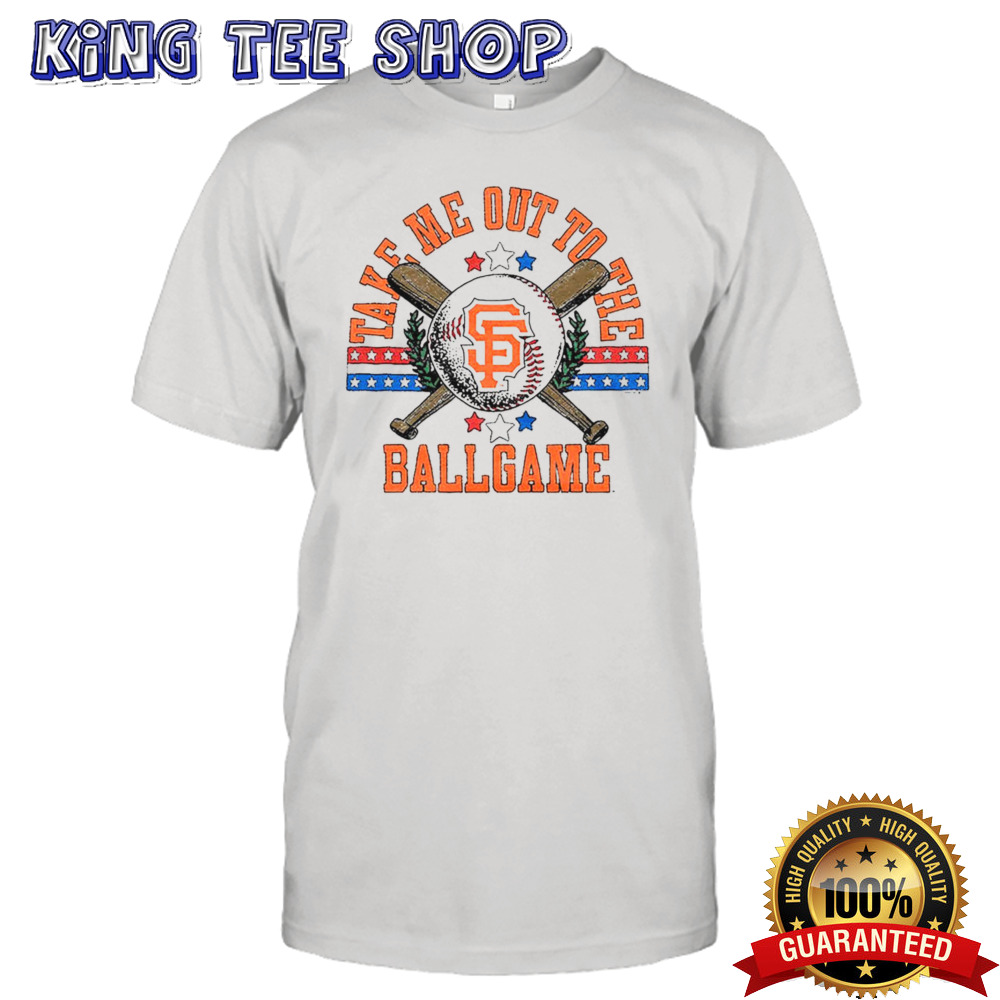 San Francisco Giants 2024 Take Me Out To The Ballgame shirt