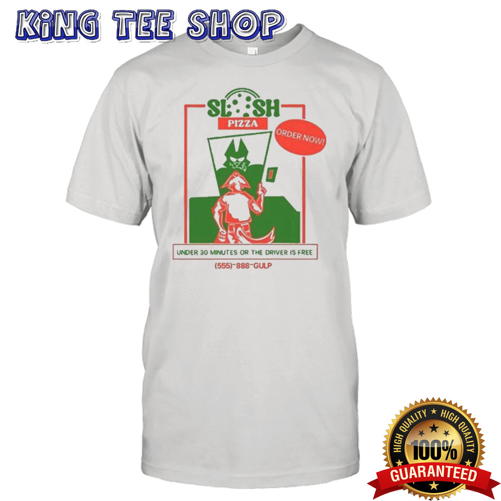 Slosh Dog Slosh Pizza Delivery Run Shirt