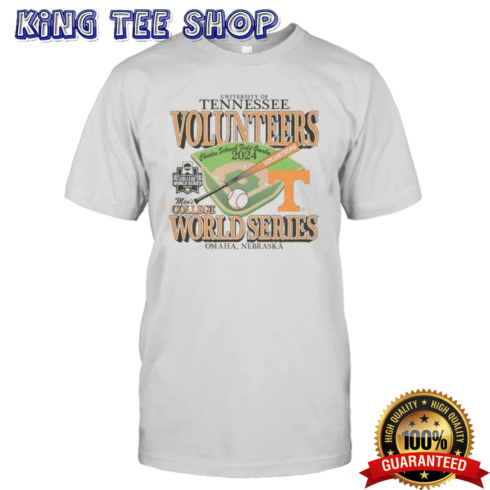 University Of Tennessee Volunteers Men’s College World Series Omaha Nebraska 2024 T-shirt