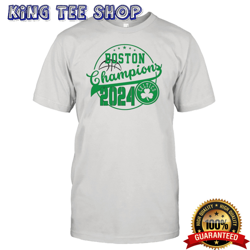 Boston Celtics Champions NBA Basketball 2024 shirt
