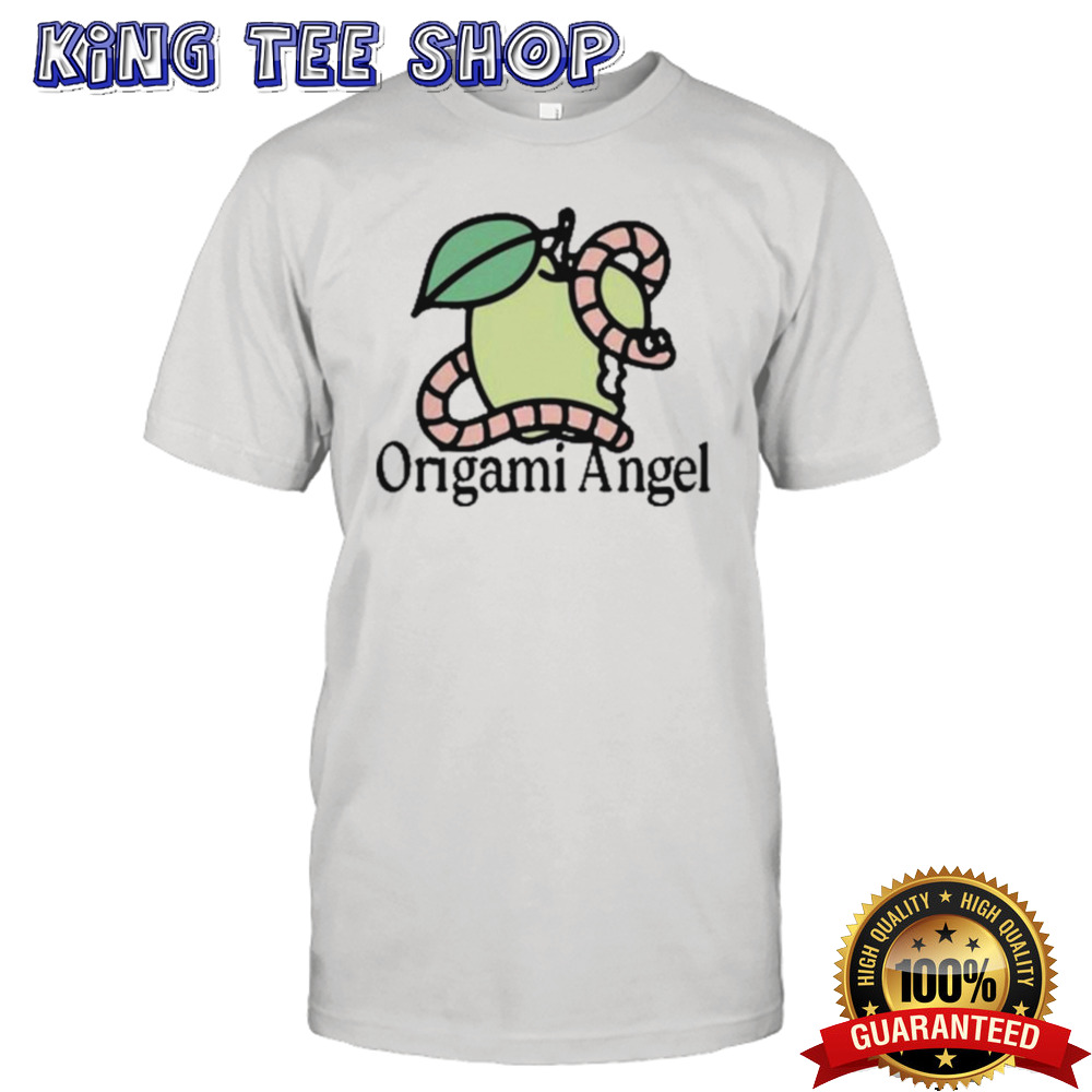 Origami Angel Apple Worm Shirt