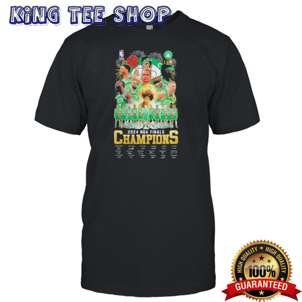 2024 NBA Finals Champions Boston Celtics T-Shirt