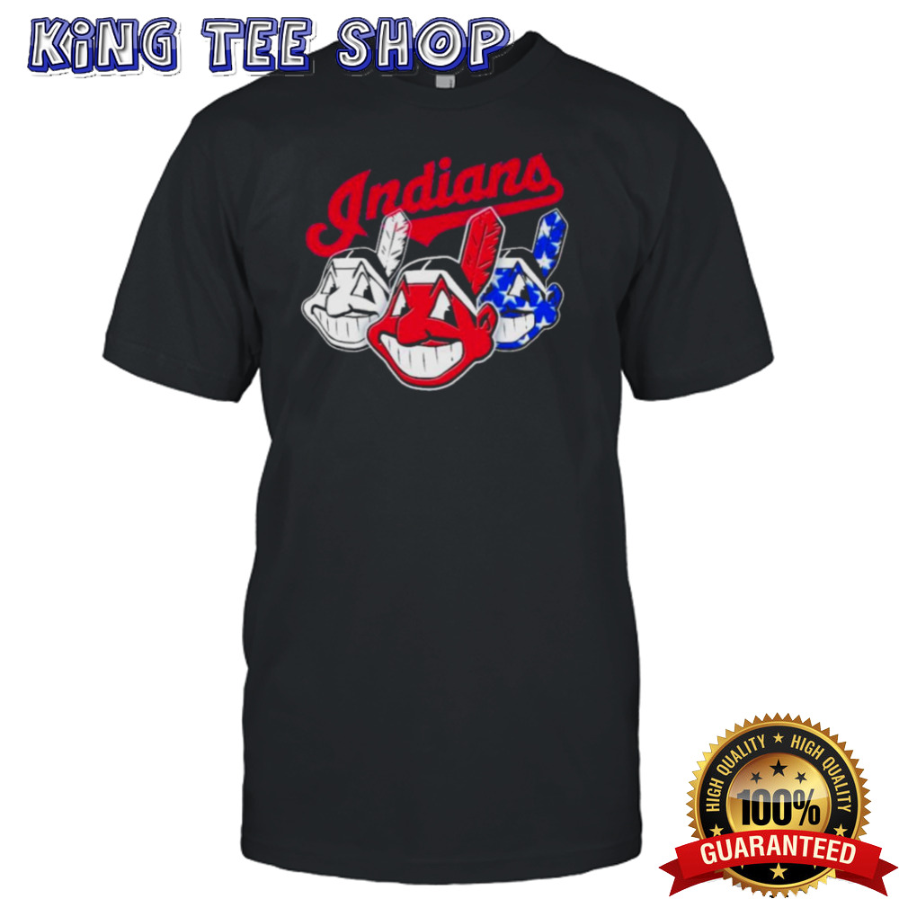 Cleveland Indians Logo Independence Day Shirt