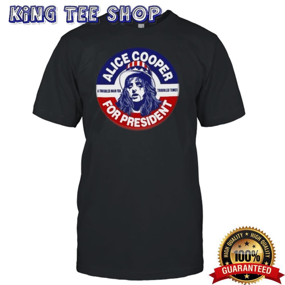 First slide Limited Alice Cooper For President Mac Sabbath Announce Summer 2024 US Tour Shirt