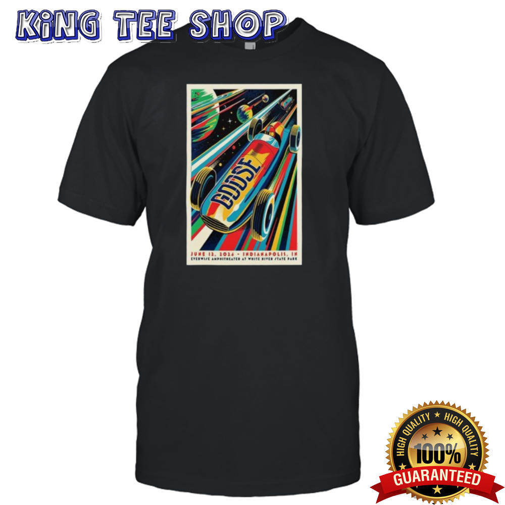 Goose Everwise Amphitheater Indianapolis IN June 12 2024 Poster shirt