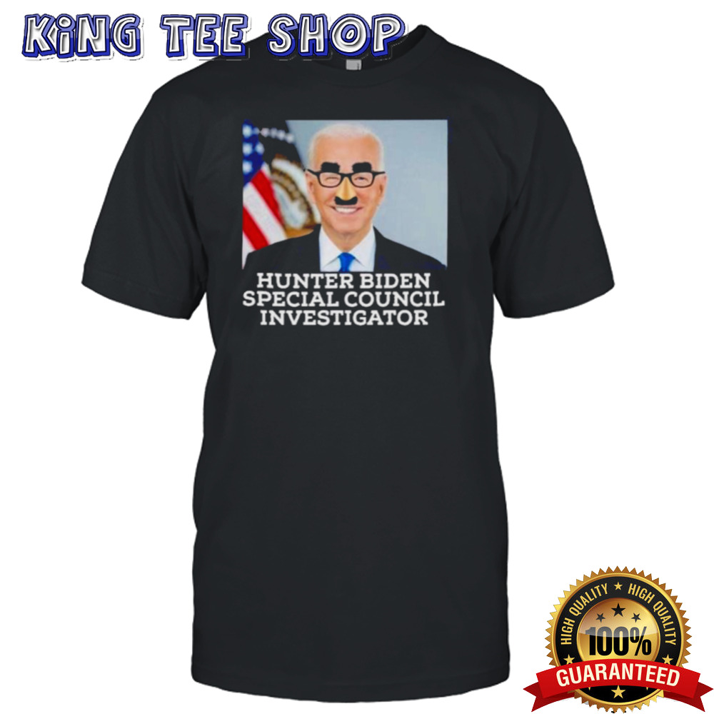 Hunter Biden Special Counsel Investigator Shirt