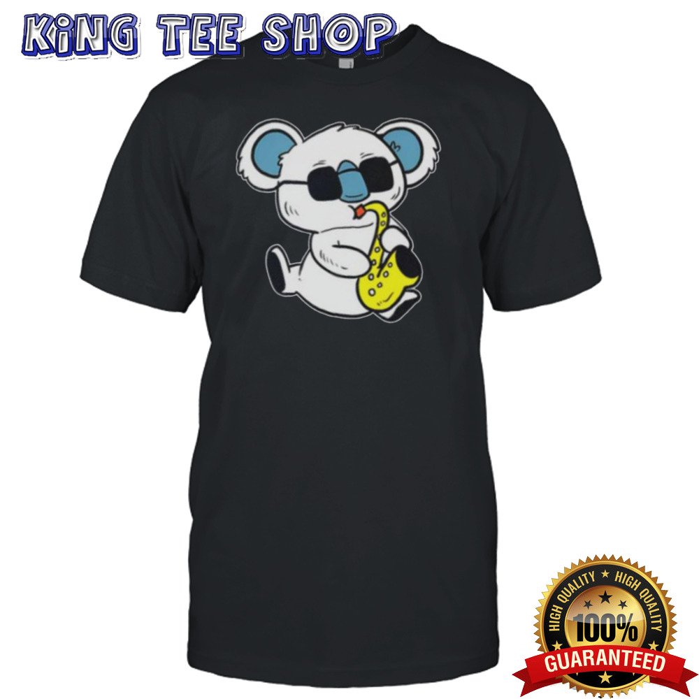 Koala Playing Saxophone Band Member Shirt