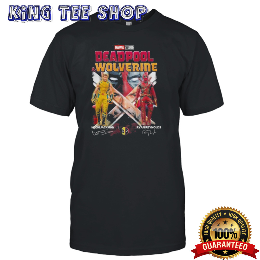Marvel Studio Deadpool X Wolverine X Men Universe Fan T Shirt