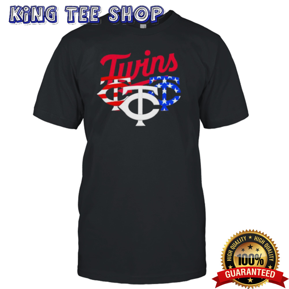 Minnesota Twins Logo Independence Day Shirt
