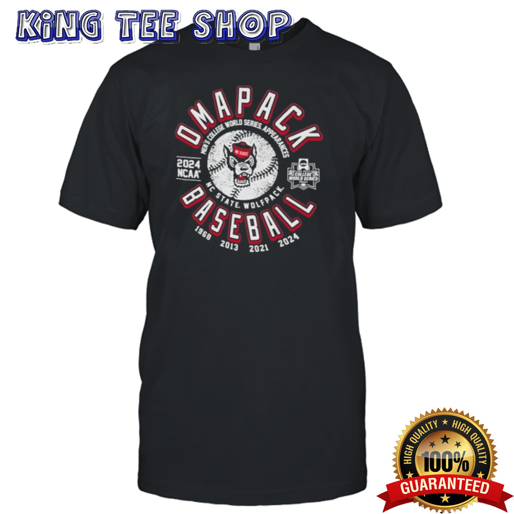 Nc State Wolfpack Omapack Baseball 2024 shirt