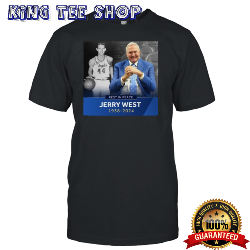 Rest In Peace Jerry West 1938-2024 Shirt