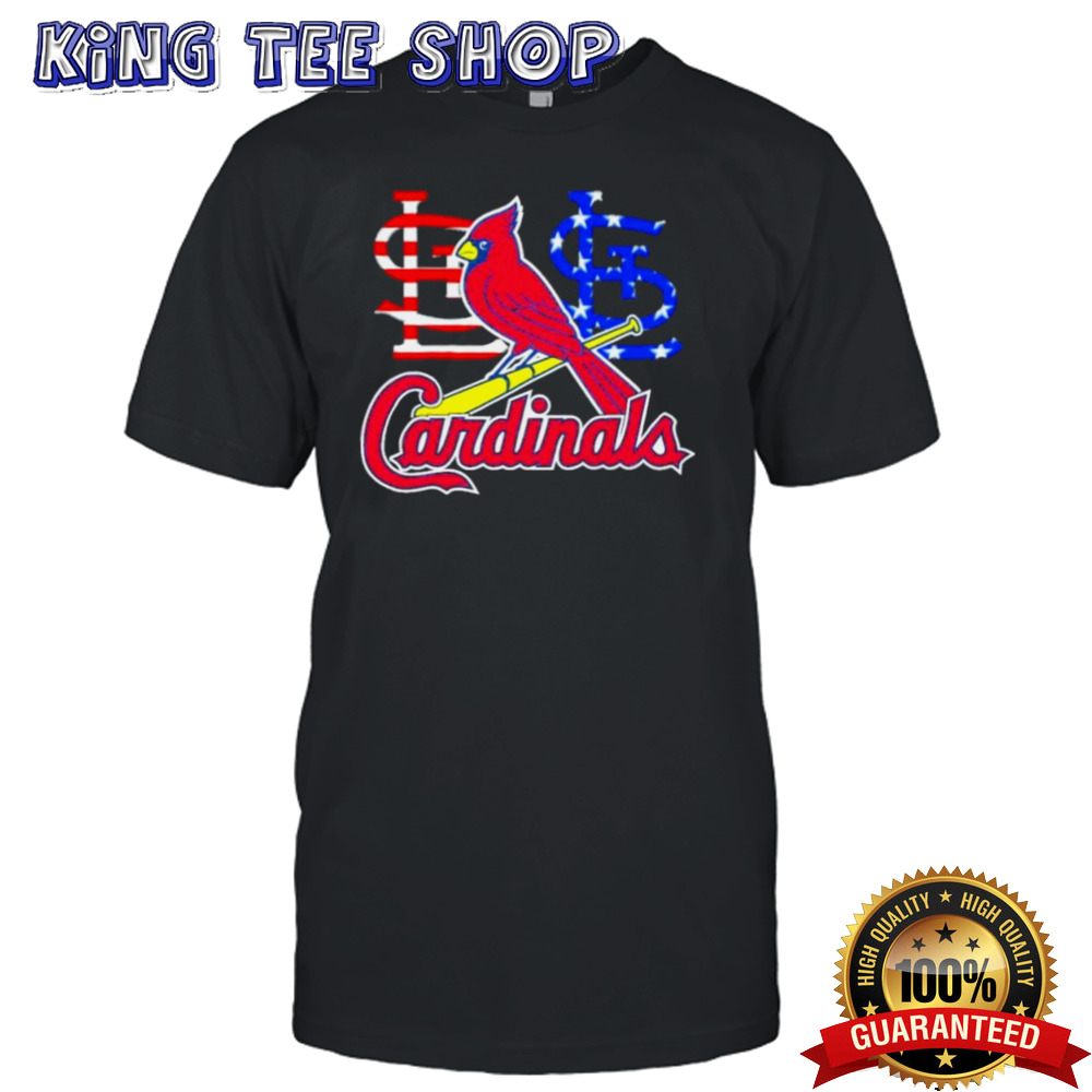 St Louis Cardinals Logo Independence Day Shirt