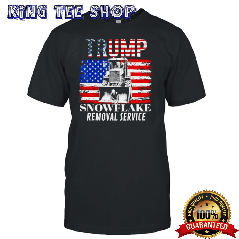 Trump Snowflake Removal Service Donald Trump 2024 T-Shirt
