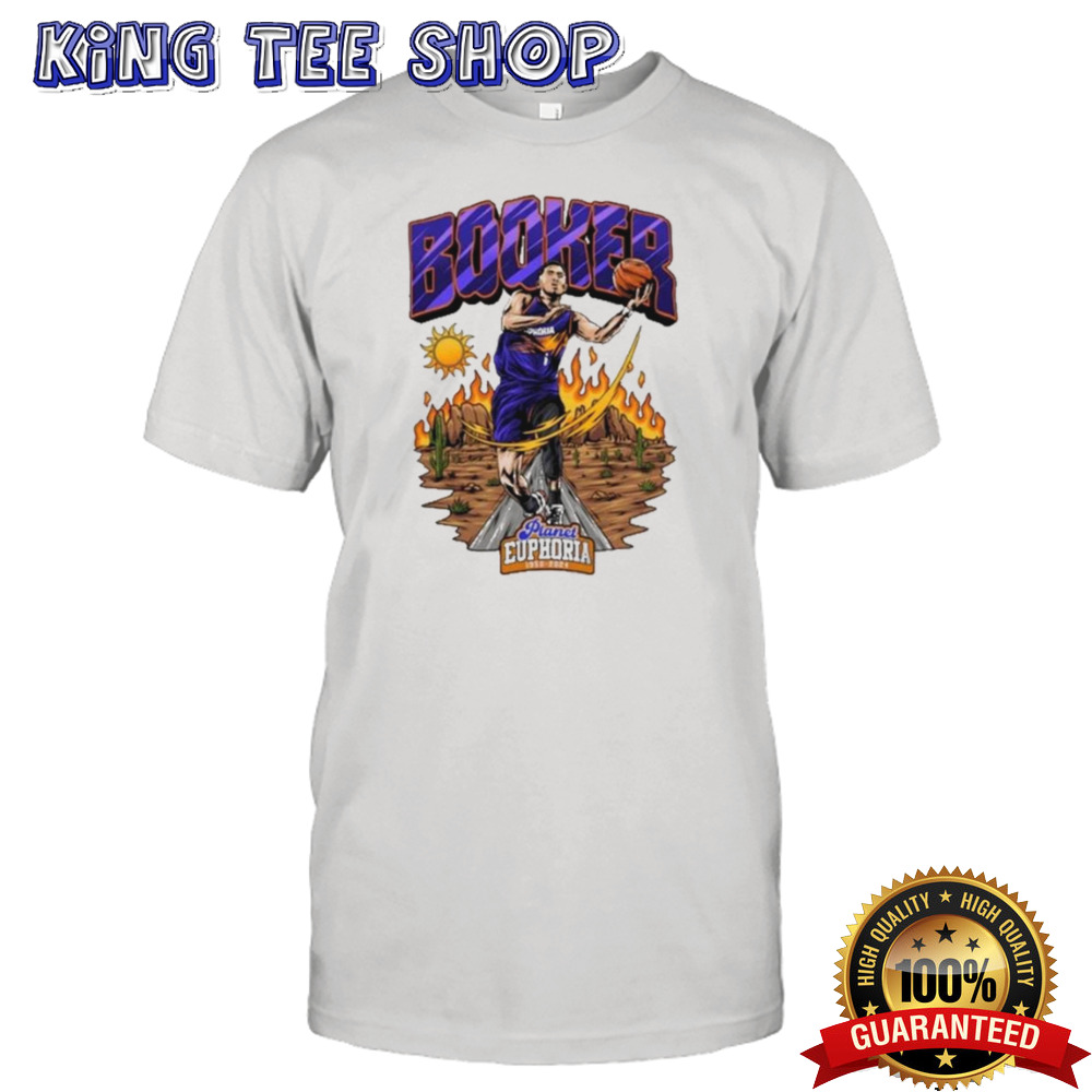 Devin Booker Phoenix Suns Fire 2024 T-shirt