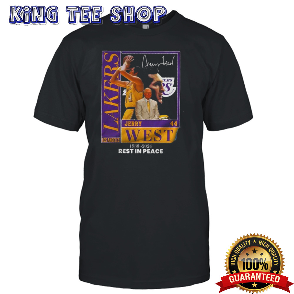 Jerry West Los Angeles Dodgers 1938-2024 Rest In Peace Signature shirt
