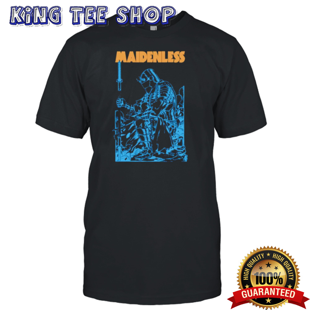 Maidenless vintage black shirt