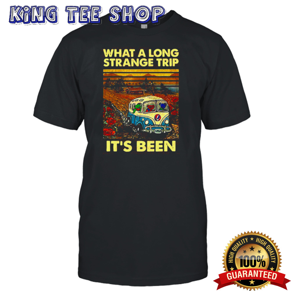 Vintage Grateful Dead What A Long Strange Trip It’s Been shirt