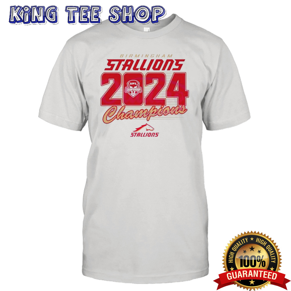 Birmingham Stallions 2024 Champions Shirt