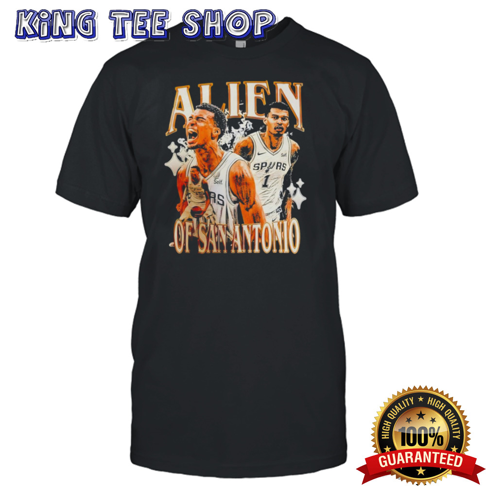 San Antonio Spurs Keldon Johnson and Dejounte Murray basketball shirt